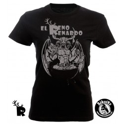 Camiseta Chica Reno Renardo Meriendacena con Satán