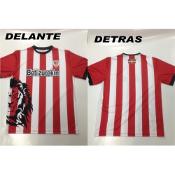 Camiseta Athletic "Beti Zurekin" + Parche