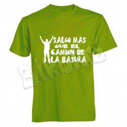 Camiseta "Salgo más..."