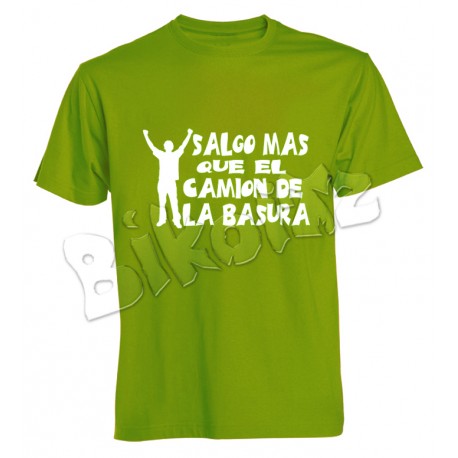 Camiseta "Salgo más..."