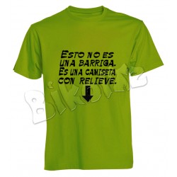 Camiseta "Esto no es una barriga..."