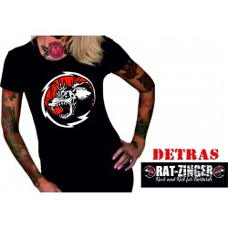 Camiseta Rat-Zinger "Rock'n'Roll for Bastards" Chico